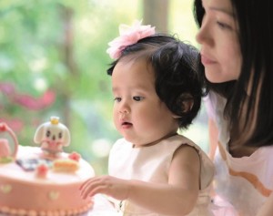 Baby and Cake